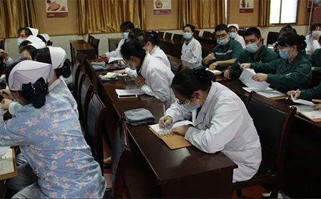 濰坊銀康醫(yī)院消防演練