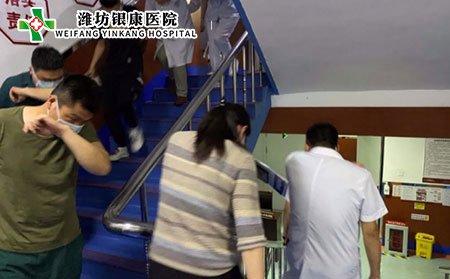 2021火災(zāi)演練_濰坊銀康醫(yī)院